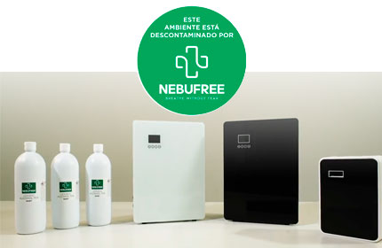 Nuevo dispositivo de desinfección NEBUFREE